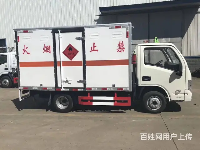 厢体3米3跃进柴油版危化厢式运输车气瓶车防爆车 - 图片 5