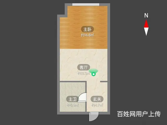 新北吾悦旁新龙江首付13万挑高5.2米朝南公寓全景落地窗直签 - 图片 8