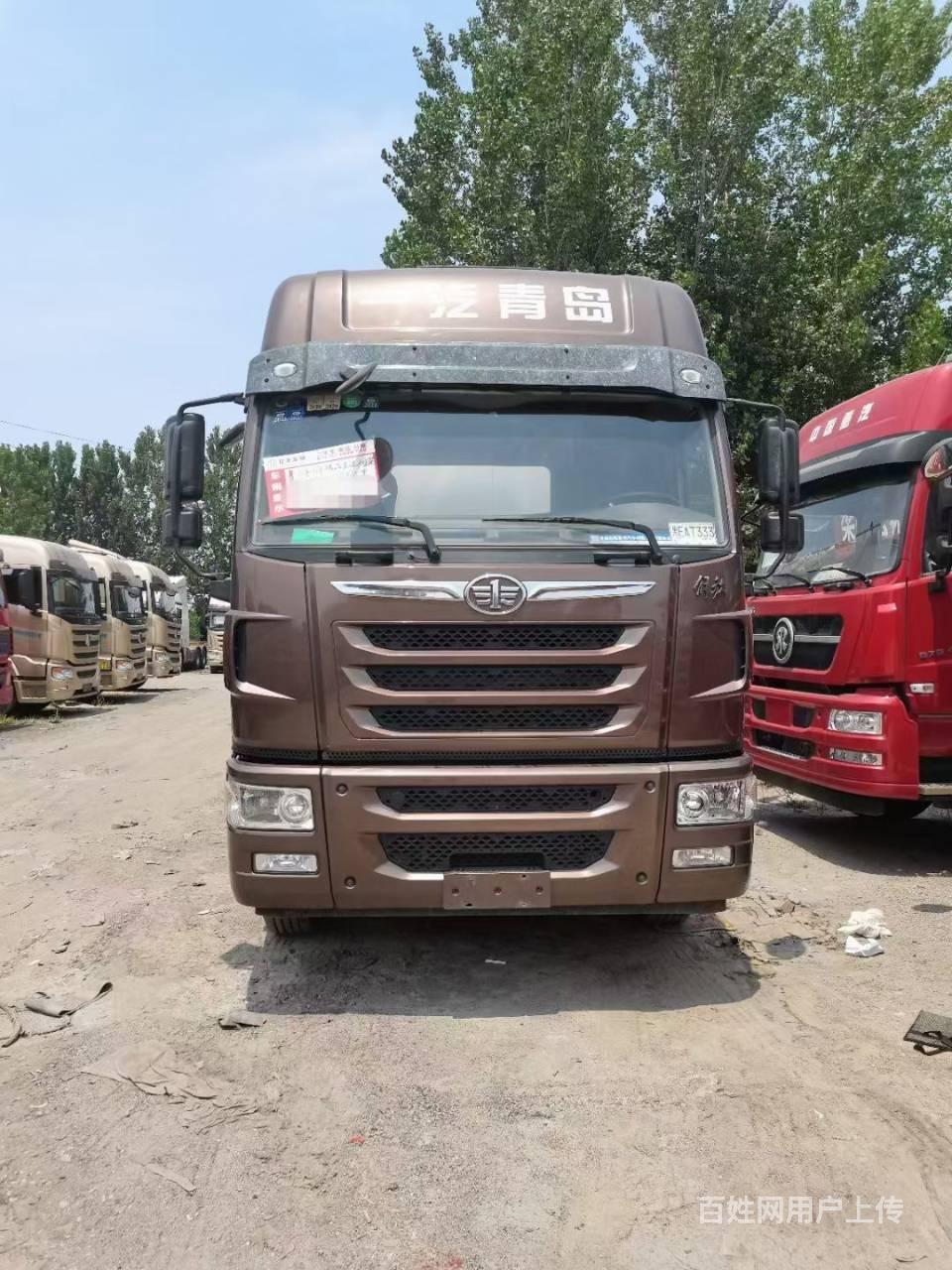 低价出售青岛解放天v牵引车430马力 潍柴发动机