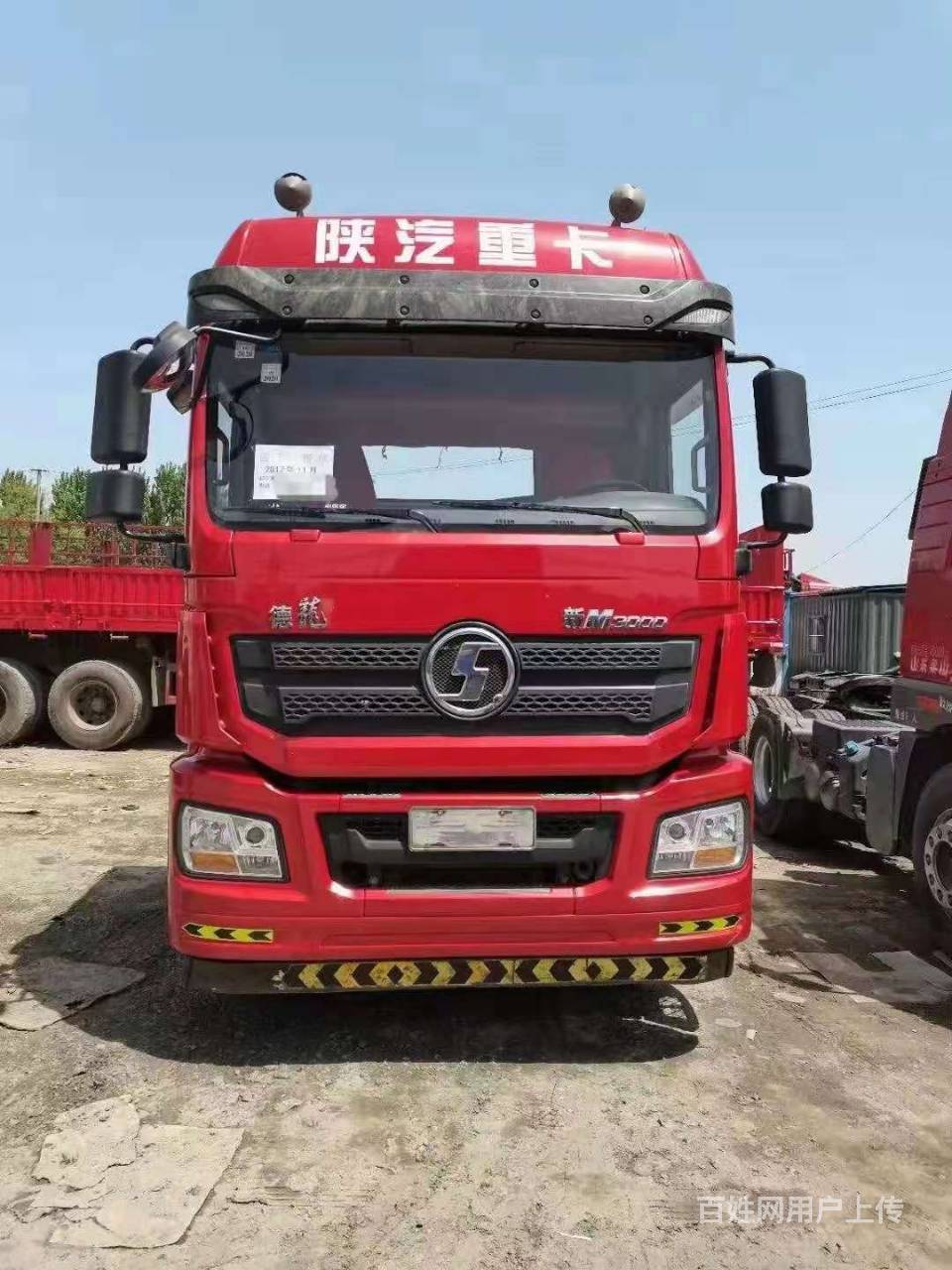 出售二手德龙牵引车国五排放430马力 双驱轻体