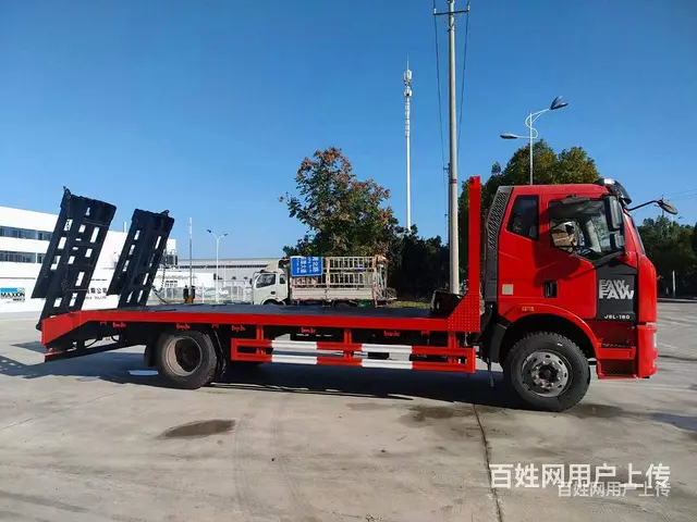 拉150挖机挖机拖板车 平板车 多少钱 - 图片 12