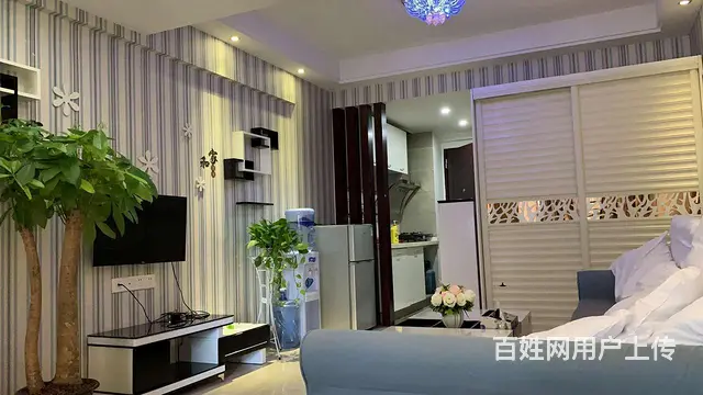 市区步行街网红公寓租金1800一房一厅精装修家电齐全拎包入住 - 图片 1