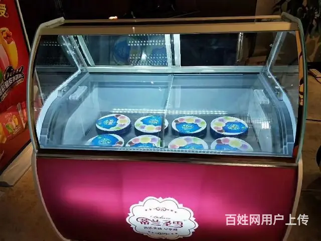 直冷新款豪华电热除雾展示柜厚切炒酸奶展示柜 - 图片 3