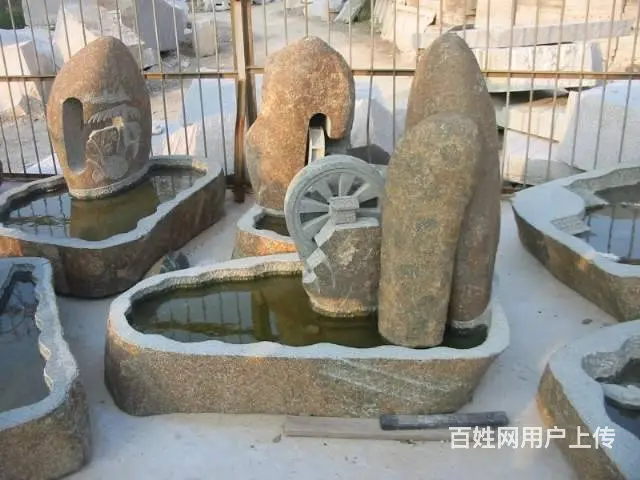 石雕流水钵#大型喷水景观#流水钵多层喷泉 - 图片 2