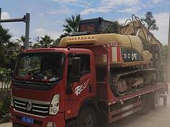安阳二手小挖机拖板车 大量二手挖机拖车全国包提档包过户