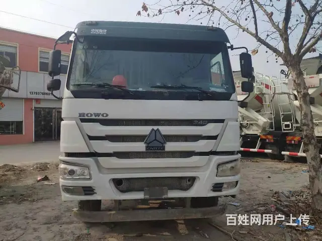 转让18年二手豪沃大14方搅拌车 340马力后八轮 - 图片 1