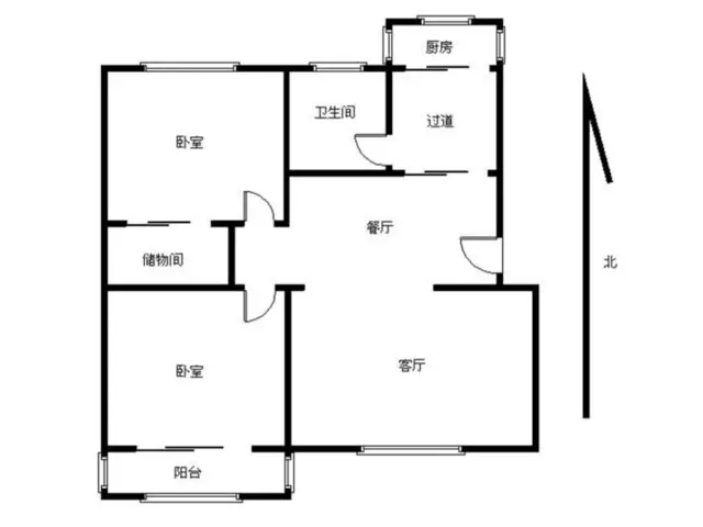 拱北边检宿舍电梯精装2房2厅出租，租价2680，近关口 - 图片 9