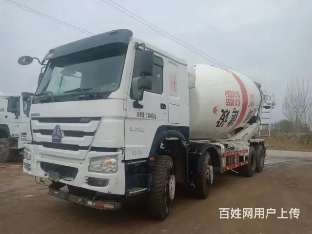 二手豪沃搅拌车 大20方搅拌车 前四后八 国五 - 图片 2