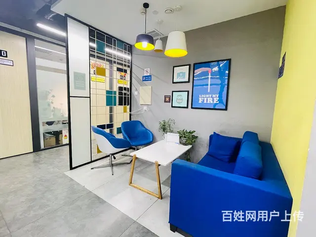 开发商直租五一商圈！网红楼盘！10人团队，拎包办公！地铁口， - 图片 9