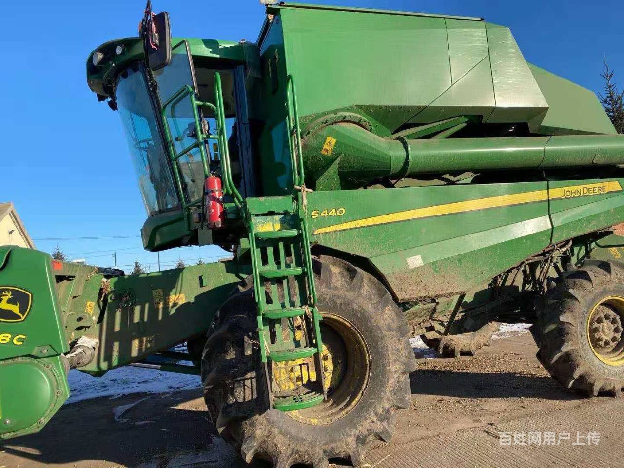 约翰迪尔s440联合收割机,19年车有户