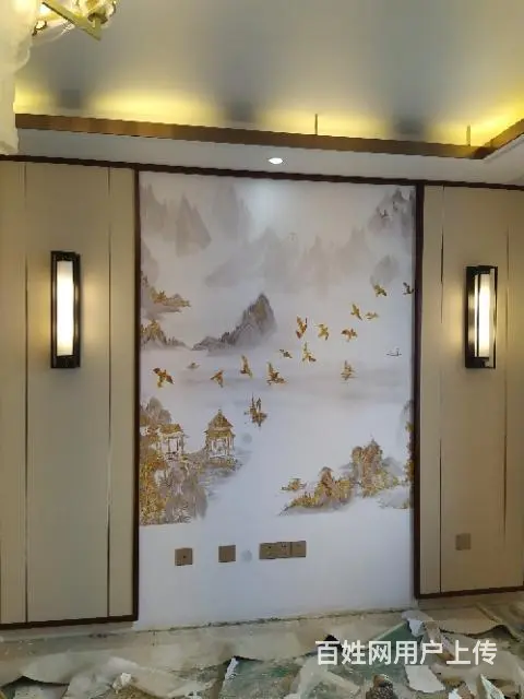 宜家壁纸壁布壁画 - 图片 1