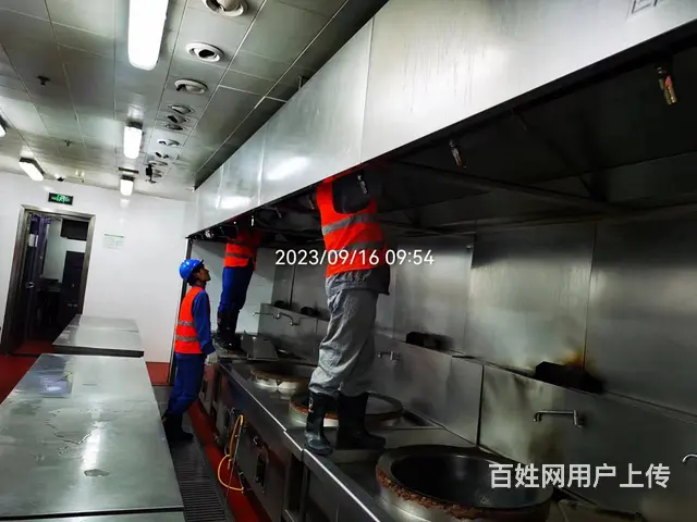 昆山巴城烟道清洗公司 学校工厂机关食堂 - 图片 6