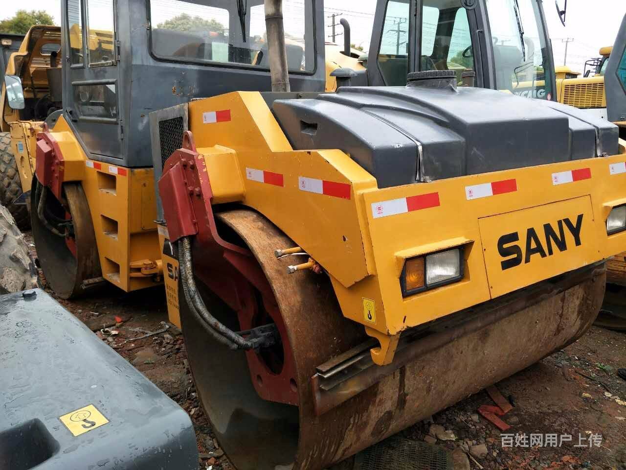 转让个人二手22吨压路机,来宾二手压路机交易市场