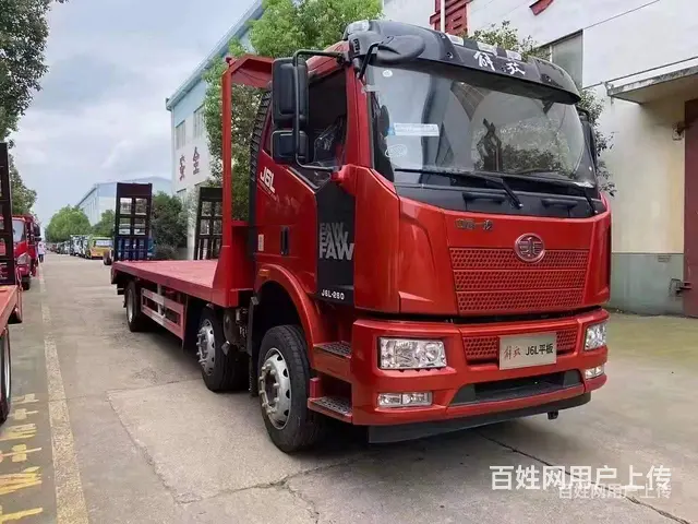 拉18吨以内平板拖车 平板运输车 团购价 - 图片 3