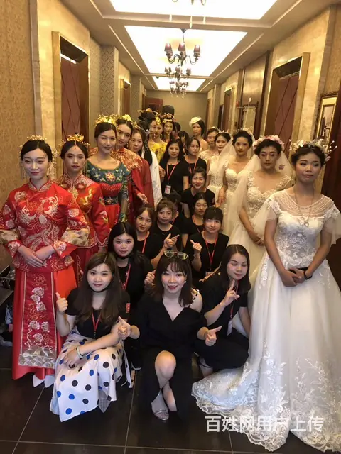 广东韶关哪里有化妆师美甲师纹绣新娘盘发华仔影视培训 - 图片 1
