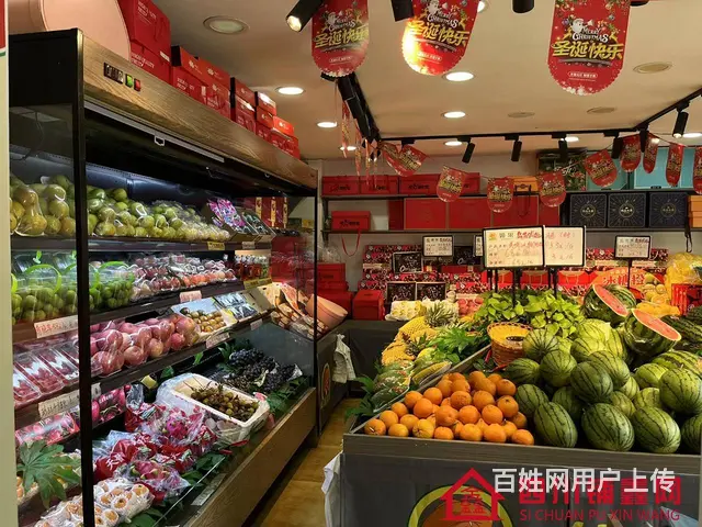 （四川铺鑫网）巴州区江北尚锦酒店旁40平水果店转让 - 图片 4