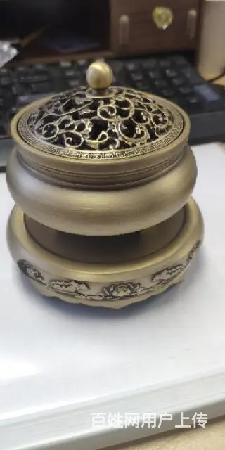工艺纯铜香炉50出 - 图片 1