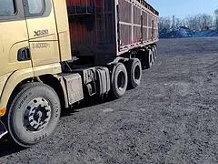 陕汽德龙 半挂车 自卸式 国5