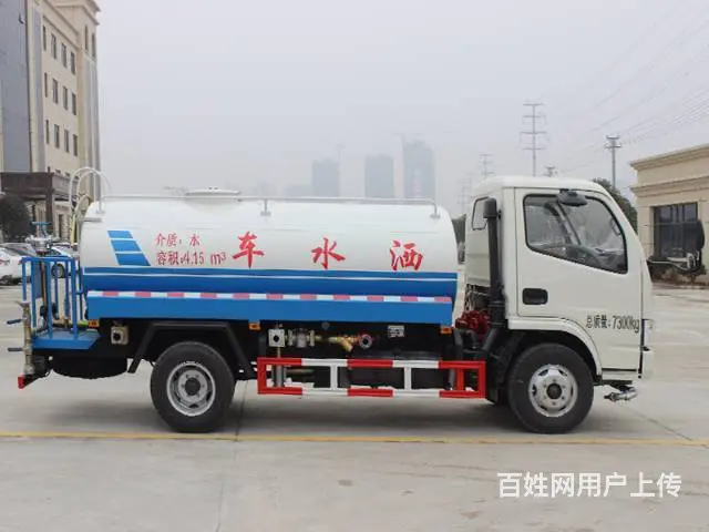 国五凯马路面清洗车市政环卫道路高压冲洗车蓝牌车 - 图片 3