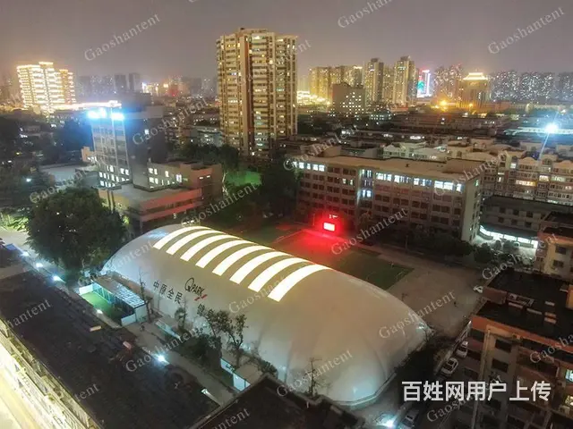气膜体育馆厂家，高山气膜篮球足球馆，体育场馆设计 - 图片 1