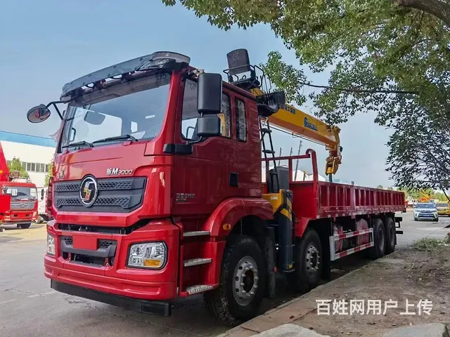 陕汽德龙前四后八14吨随车吊 特价处理 - 图片 1