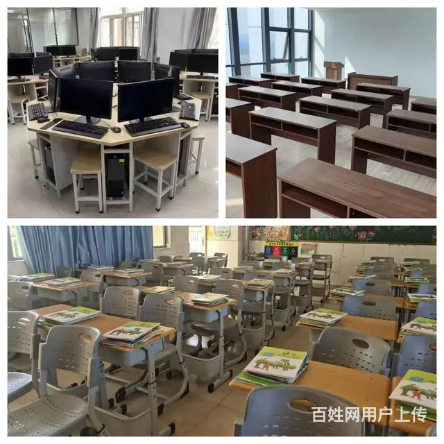 可折叠桌侧翻桌儿童课桌学生课桌安宁一条龙服务 - 图片 3