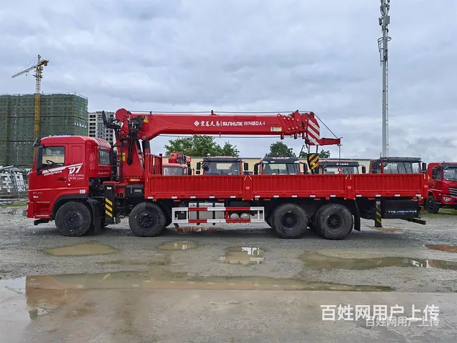 畅行D7前四后八18吨带二三节臂单出随车吊 厂家地址 - 图片 4