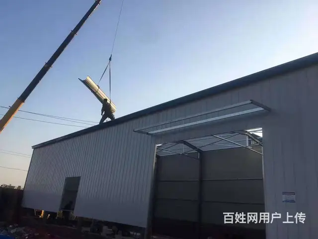武汉安装彩钢棚、蔡甸搭建彩钢棚东西湖彩钢棚安装雨棚 - 图片 9