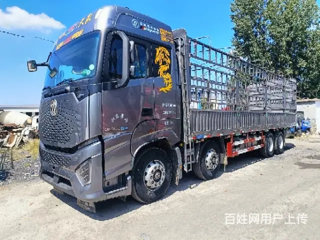 二手9.6米高栏欧曼银河前四后八国六520马力 - 图片 1