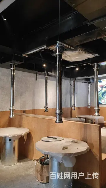 天河区饭店厨房抽油烟机油烟机净化器安装韩式烤肉排烟 - 图片 3