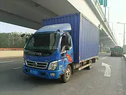 19年8月福田奥铃厢式货车 全车原版 价格便宜