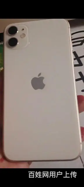 白色，苹果11手机.128内存 - 图片
