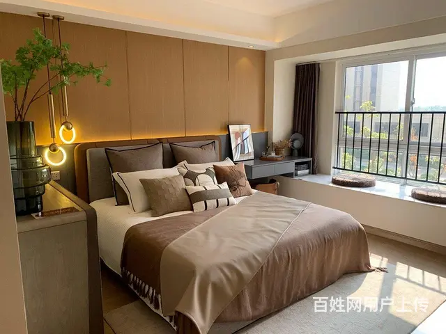 南京都市圈！紧邻江北湖景房！轻轨口 来电送全套家电 车位 - 图片 9