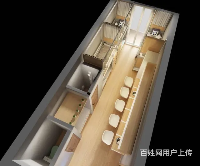 2号线下宁桥地铁口，精装修员工集体宿舍，床租赁公司直营 - 图片 7