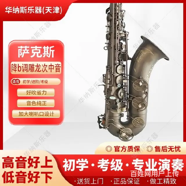 宁夏黑哑光龙降b调次中音萨克斯,调试维修 - 图片 1