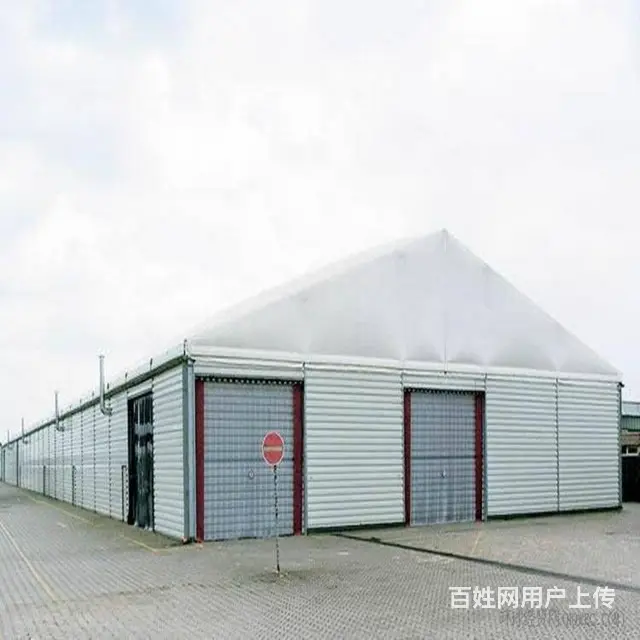 临时仓储篷房搭建 安全系数高 防风耐腐蚀 可移动 - 图片 4