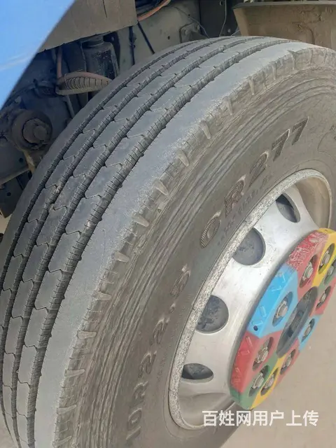 6.3米二手奥驰D5平板小货车 前四后四  小黄牌 - 图片 4