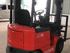 九成新4米电动叉车 合力带左右移动二手叉车价格实惠