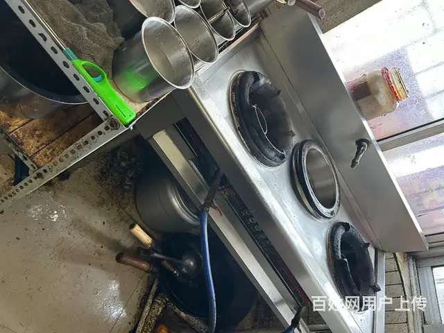 双眼燃气灶 灶台。送两个旋风炉盘 - 图片 1