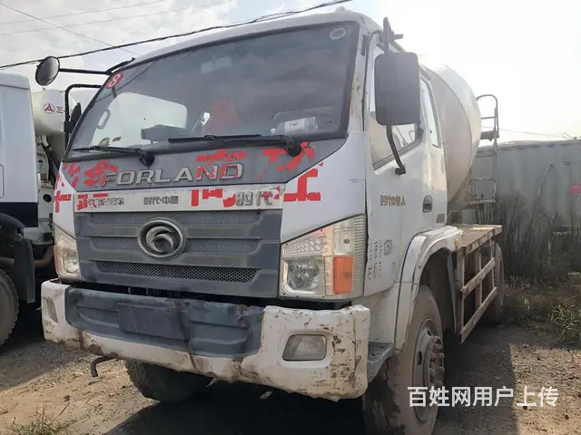 废铁价格处理9台15年6方时代单桥水泥搅拌罐车 - 图片 3