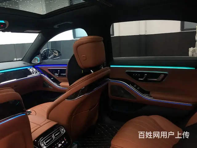 奔驰新款S400L改原厂主动式氛围灯和4D旋转高音 - 图片 6