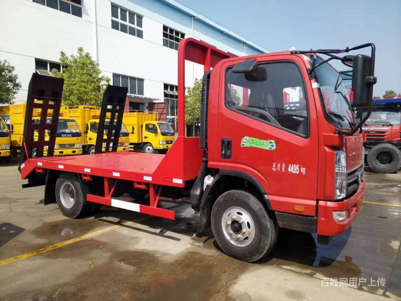 10吨凯马蓝牌平板车 厂家直销手续齐全包上户