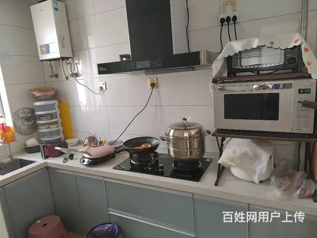 汴河丽景精装两室拎包入住，两台空调两床 - 图片 1