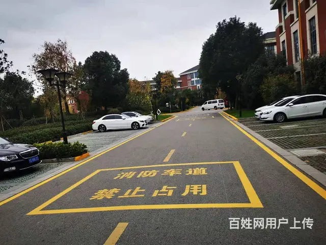 苏州吴中车位划线、厂区道路划线、停车场划线 - 图片