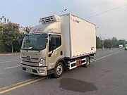 襄垣 解放4米2蓝牌冷藏车、保鲜车*，厂家直销