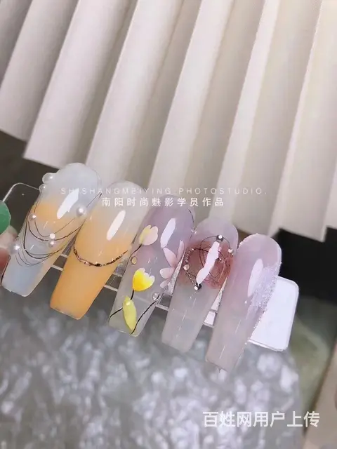 美甲学校推荐#哪里学美甲#零基础学美甲#新生学美甲 - 图片 6