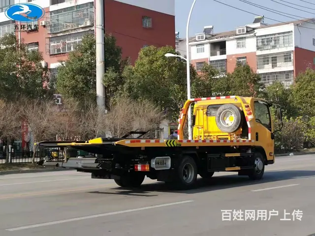 五十铃国六蓝牌一拖二清障车多少钱 - 图片 3