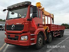 陕汽德龙前四后八国六14吨带小勾随车吊现车