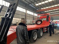 高品质江淮A5前四后八 320挖机运输拖板车 原厂标配价格优