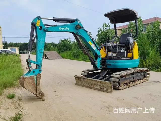 久保田三一小挖机1米宽大马力二手小型挖掘机农用建筑 - 图片 2
